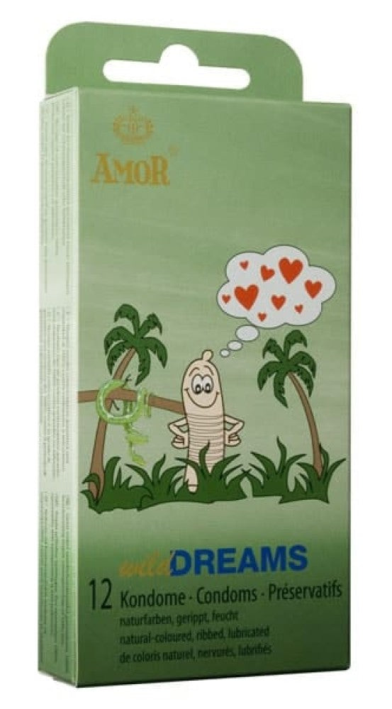 Amor Profilattici Stimolanti Wild Dreams 12 pezzi
