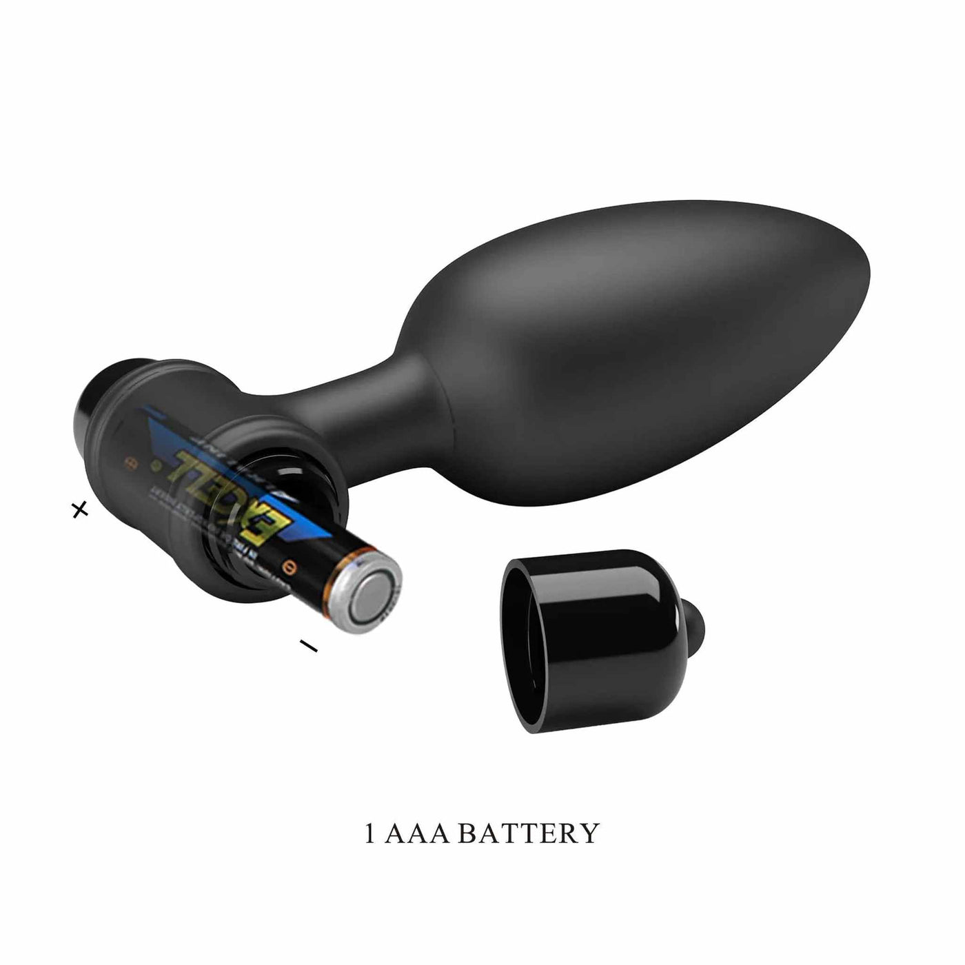 Anal Plug Vibrante 12 cm