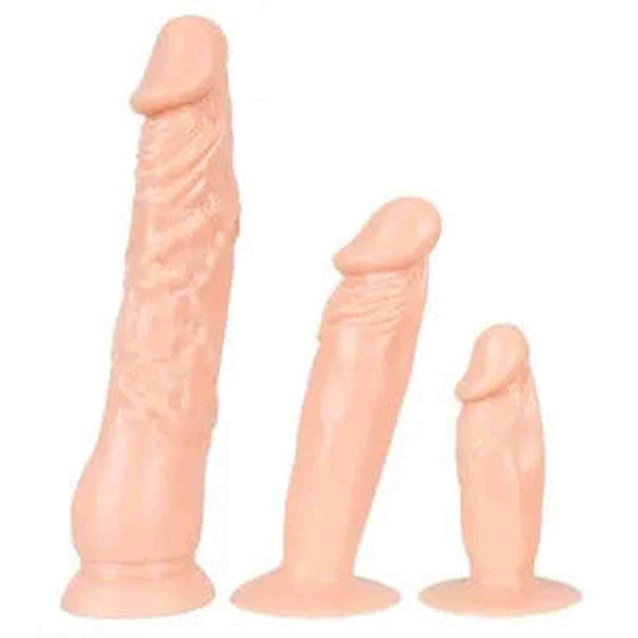 Anal Training Set di 3 Falli Realistici