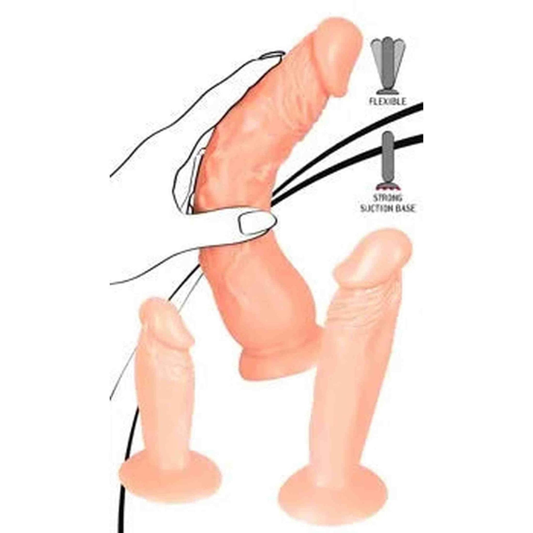 Anal Training Set di 3 Falli Realistici