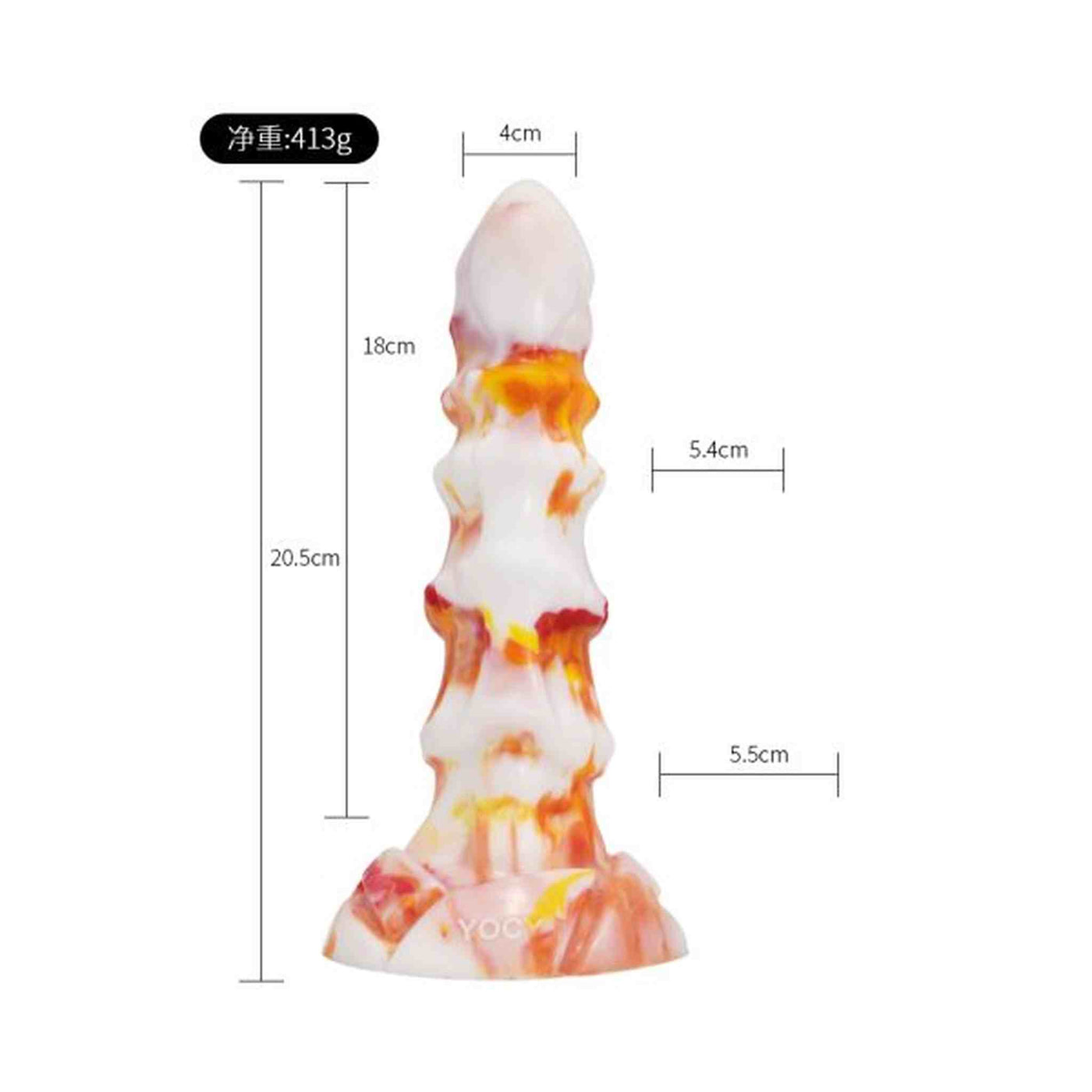 Ancient Mythical Beast – White Tiger Dildo