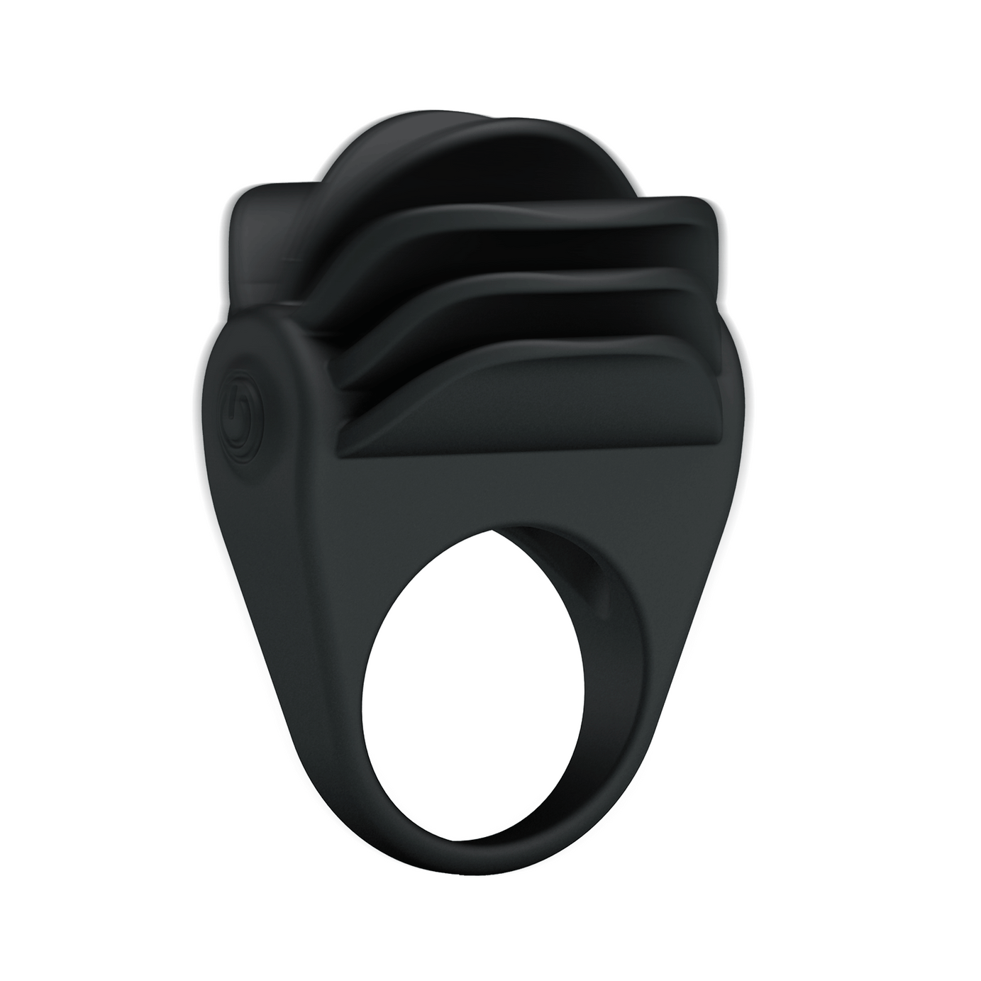Phallischer Ring mit vibrierenden Blütenblättern zur Stimulation der Klitoris