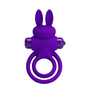 Anello in Silicone Pene e Testicoli con stimolatore clitorideo