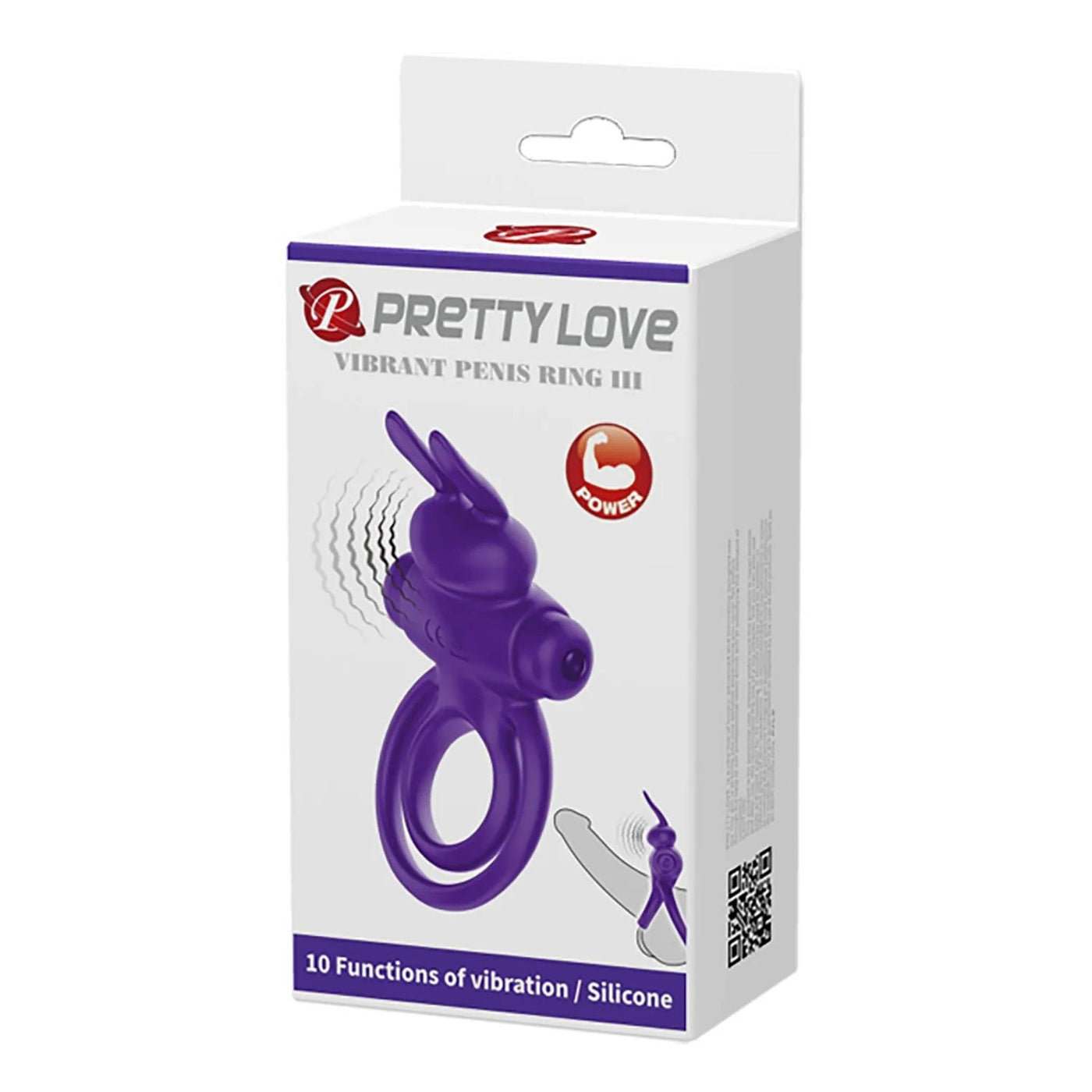 Anello in Silicone Pene e Testicoli con stimolatore clitorideo