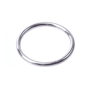 Anello in acciaio cromato 32 mm