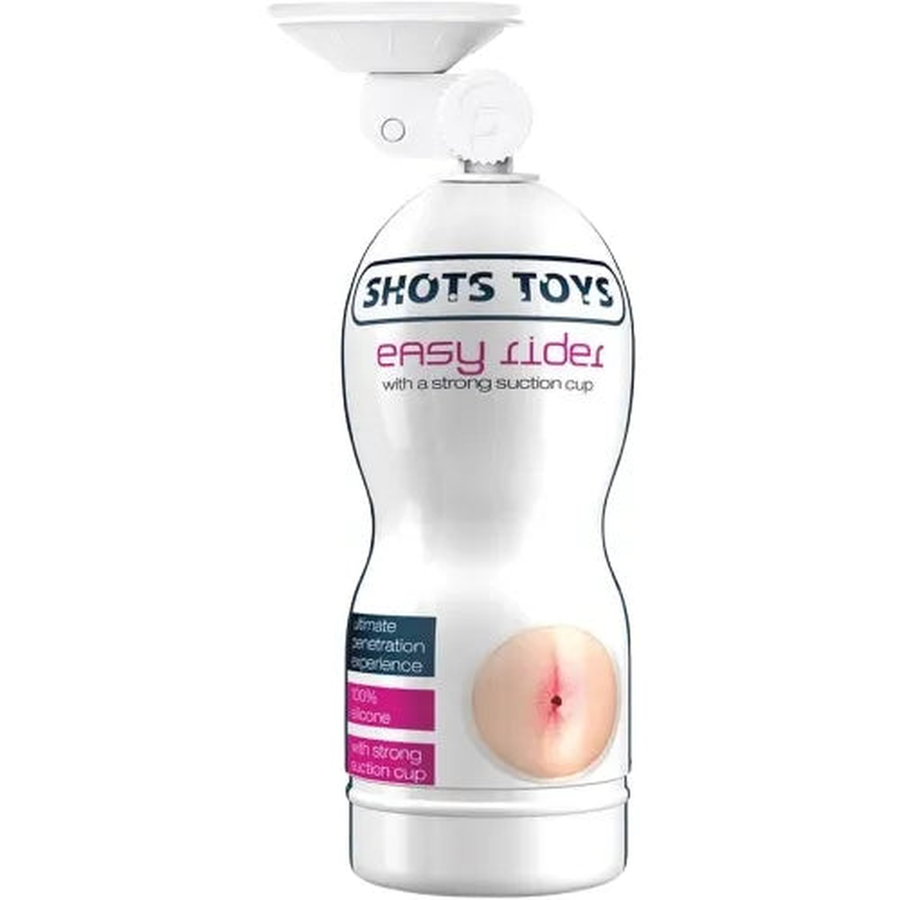 Masturbator with adjustable suction cup - Anus