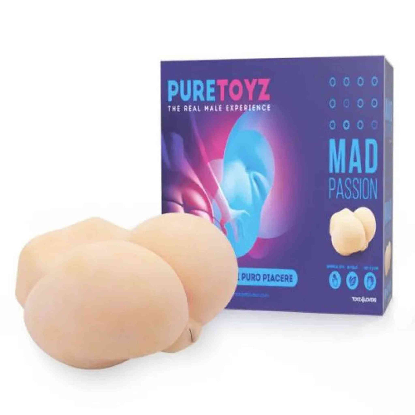 Ano e Vagina Masturbatore Realistico