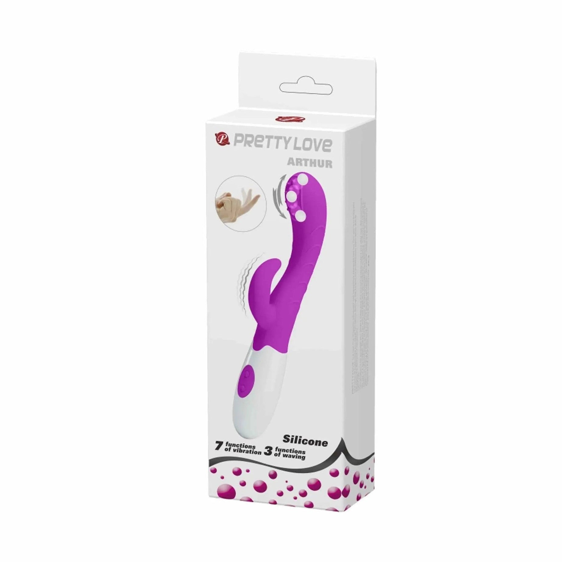 Arthur Vibratore Rabbit con Funzione di Waving