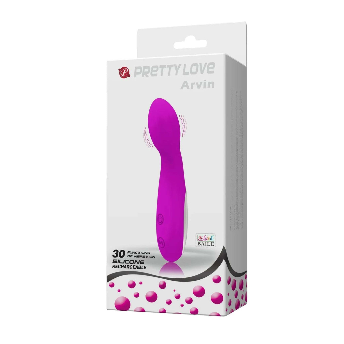 Arvin Potente Vibratore per Stimolazione Punto G con 30 vibrazioni