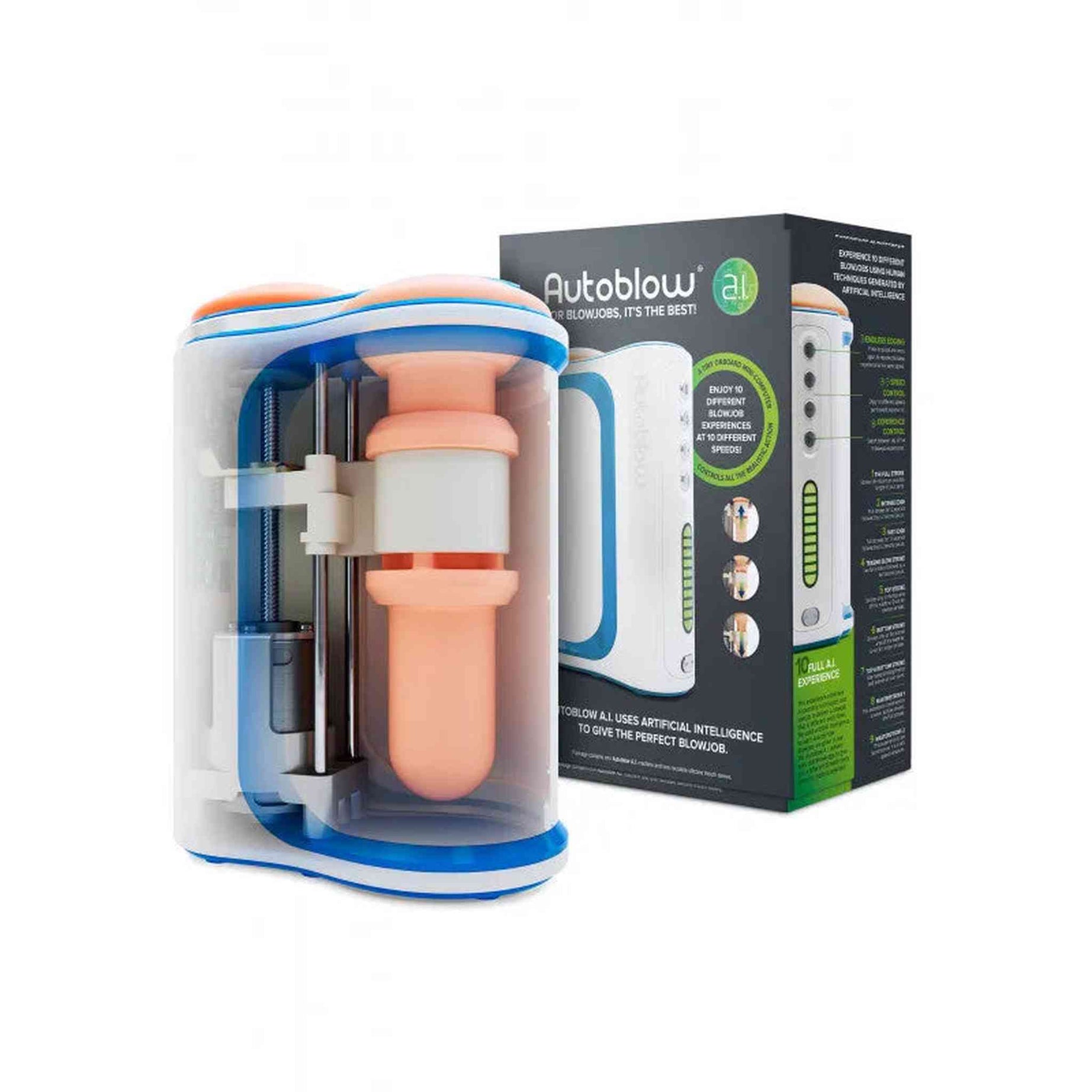 Autoblow Masturbatore Con Intelligenza Artificiale Simulatore di Sesso Orale