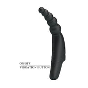 Finger Vibe Palline Anali con 10 patterns di vibrazione