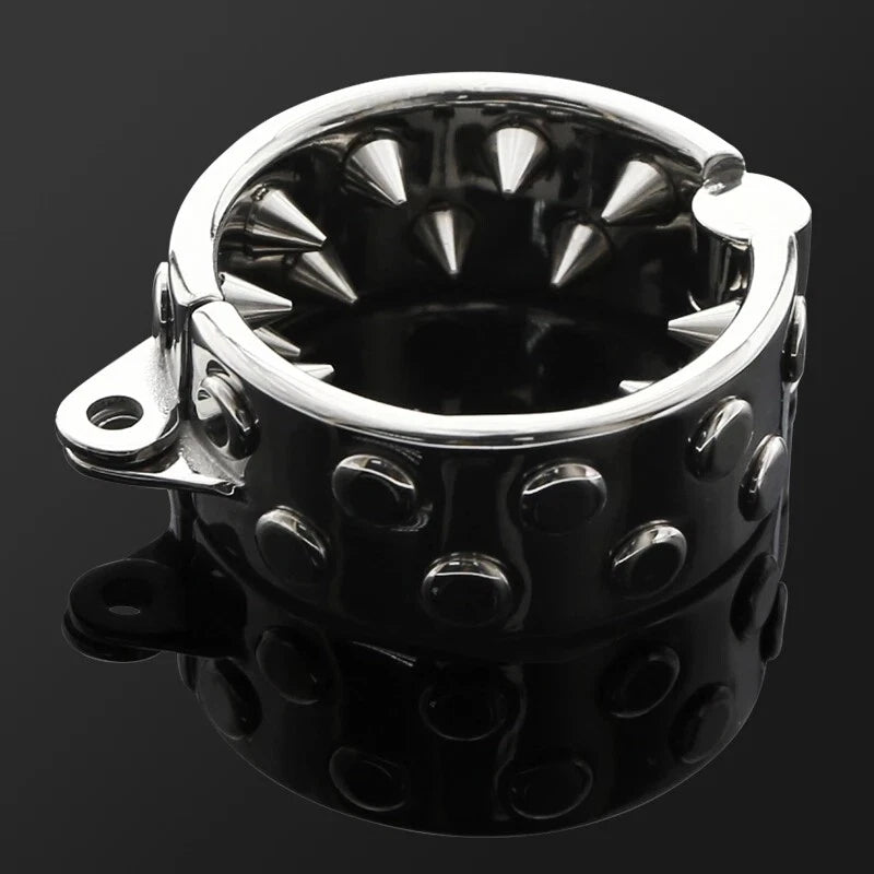 Ballstretcher in Acciaio con Spikes Interni e Chiusura