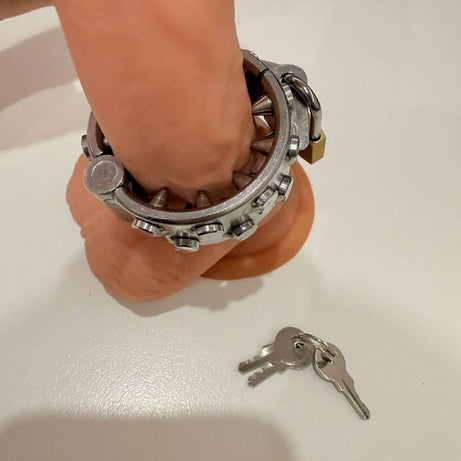 Stainless Steel Spiked Ballstretcher