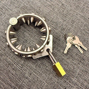 Ballstretcher in Acciaio con Spikes Interni e Chiusura