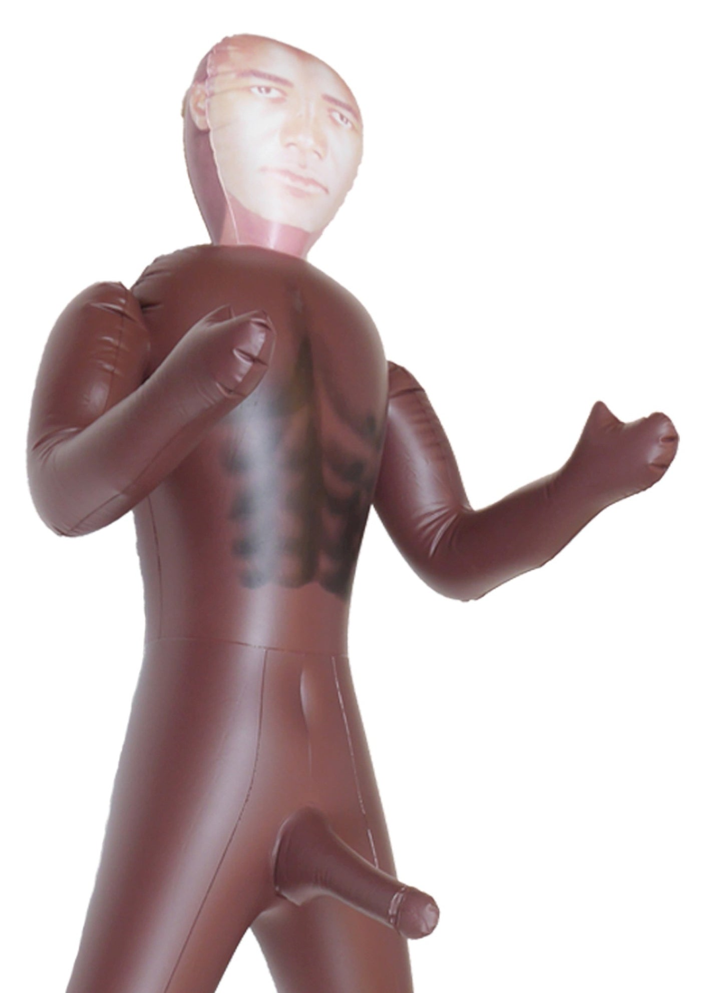 Bambolo Gonfiabile Nero Builder Doll