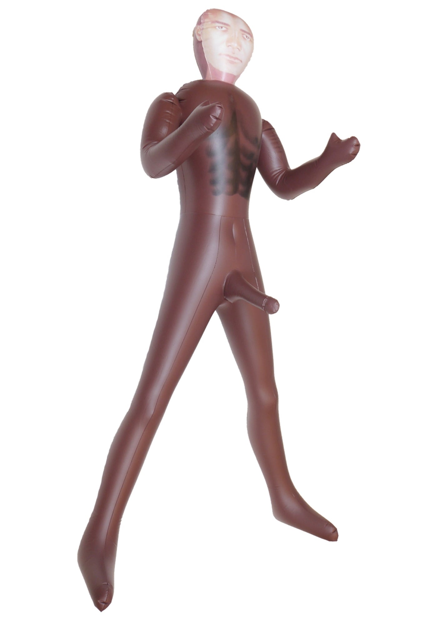 Bambolo Gonfiabile Nero Builder Doll