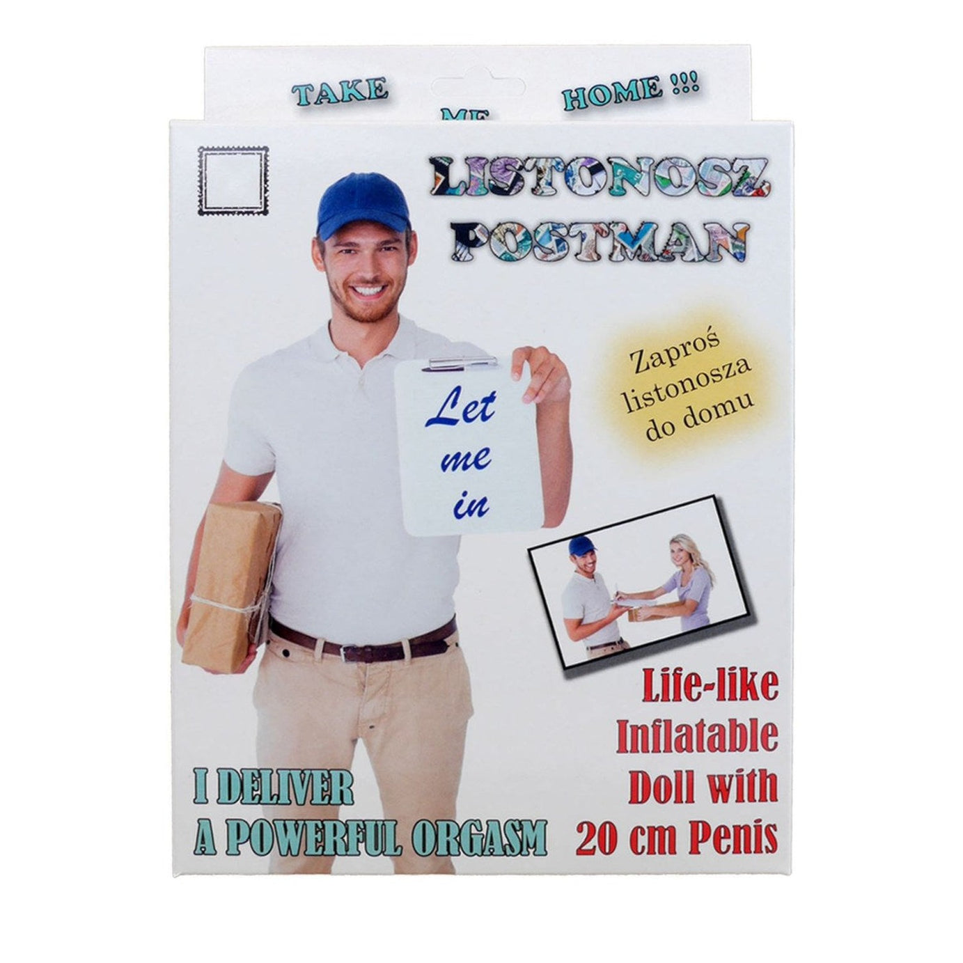 Bambolo Gonfiabile con Pene Postman Doll