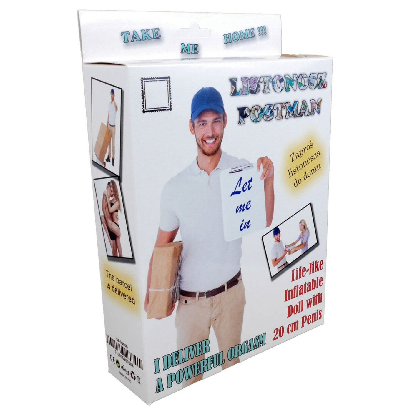 Bambolo Gonfiabile con Pene Postman Doll