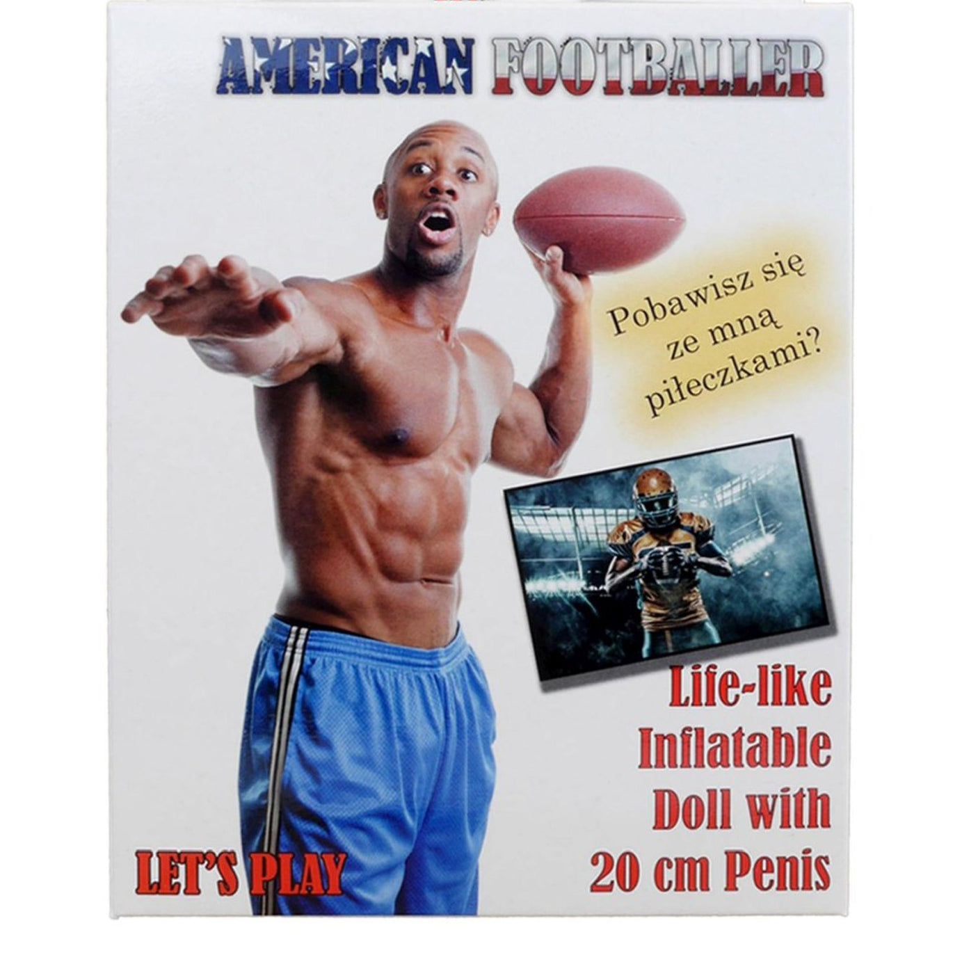 Bambolo con Pene American Footballer