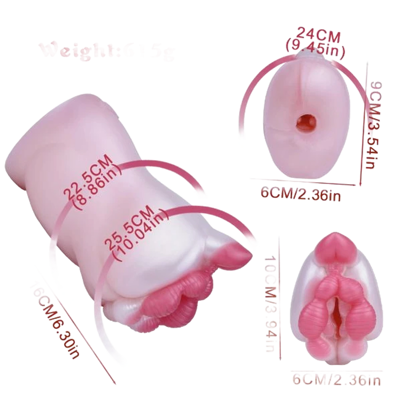 Banshee-wombat Masturbator for men