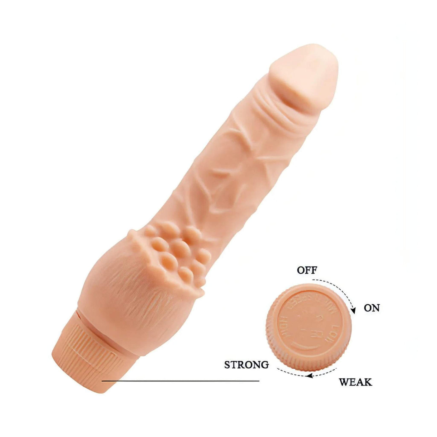 Barbara Clark Vibratore Realistico Multivelocità 19.5 cm