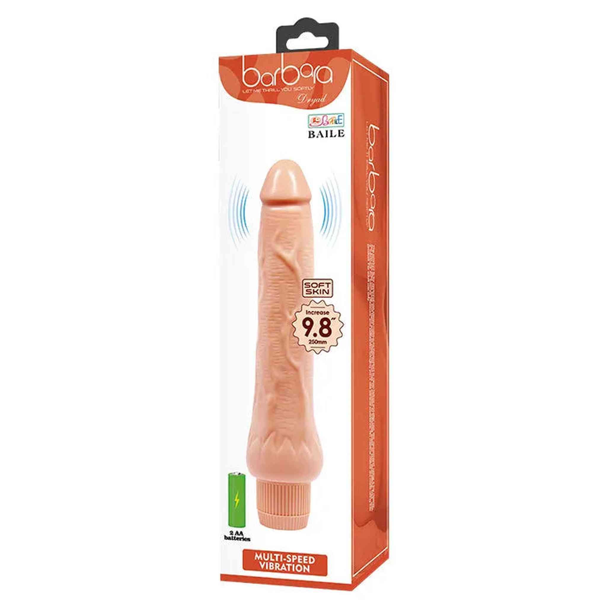 Barbara Dryad Realistic Multi-Speed Vibrator 9.8"