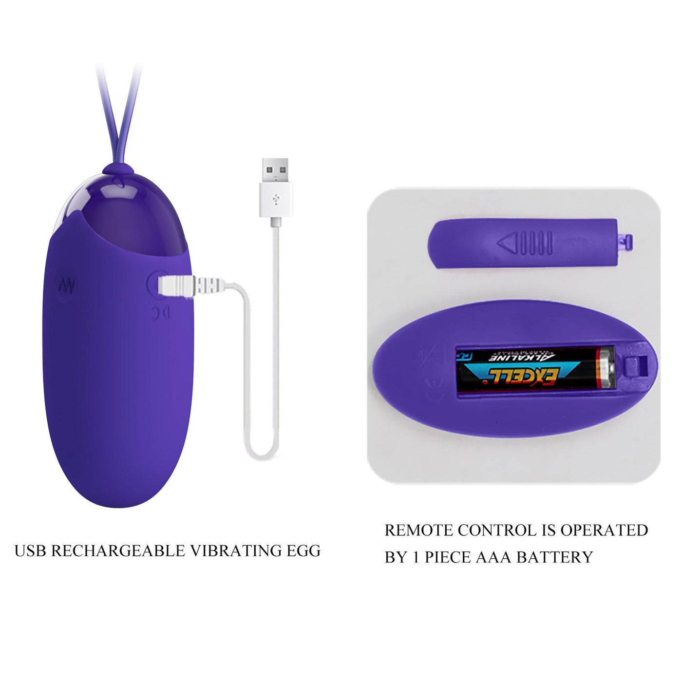 Berger Ovetto Vibrante Wireless con 12 modalità di vibrazione