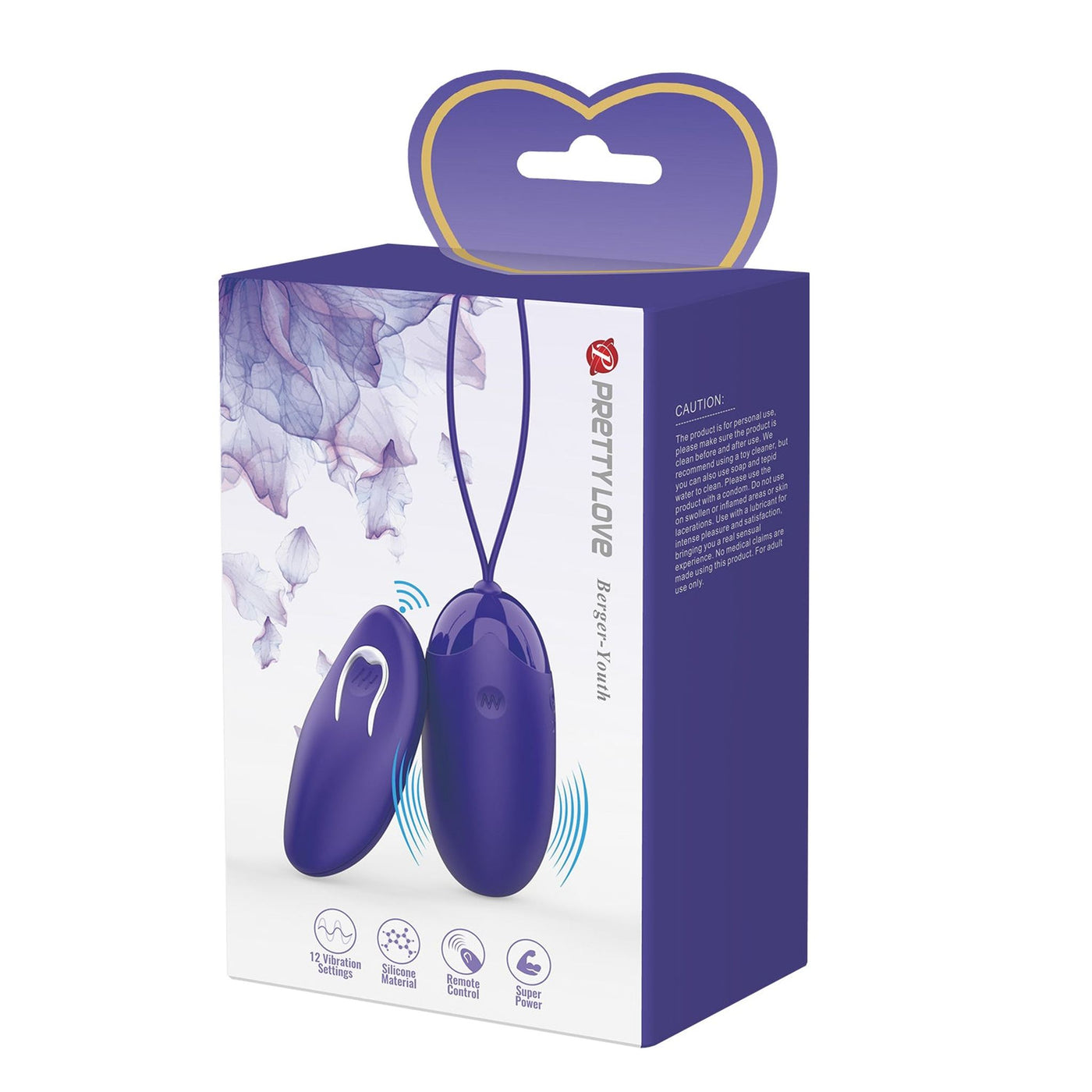 Berger Ovetto Vibrante Wireless con 12 modalità di vibrazione