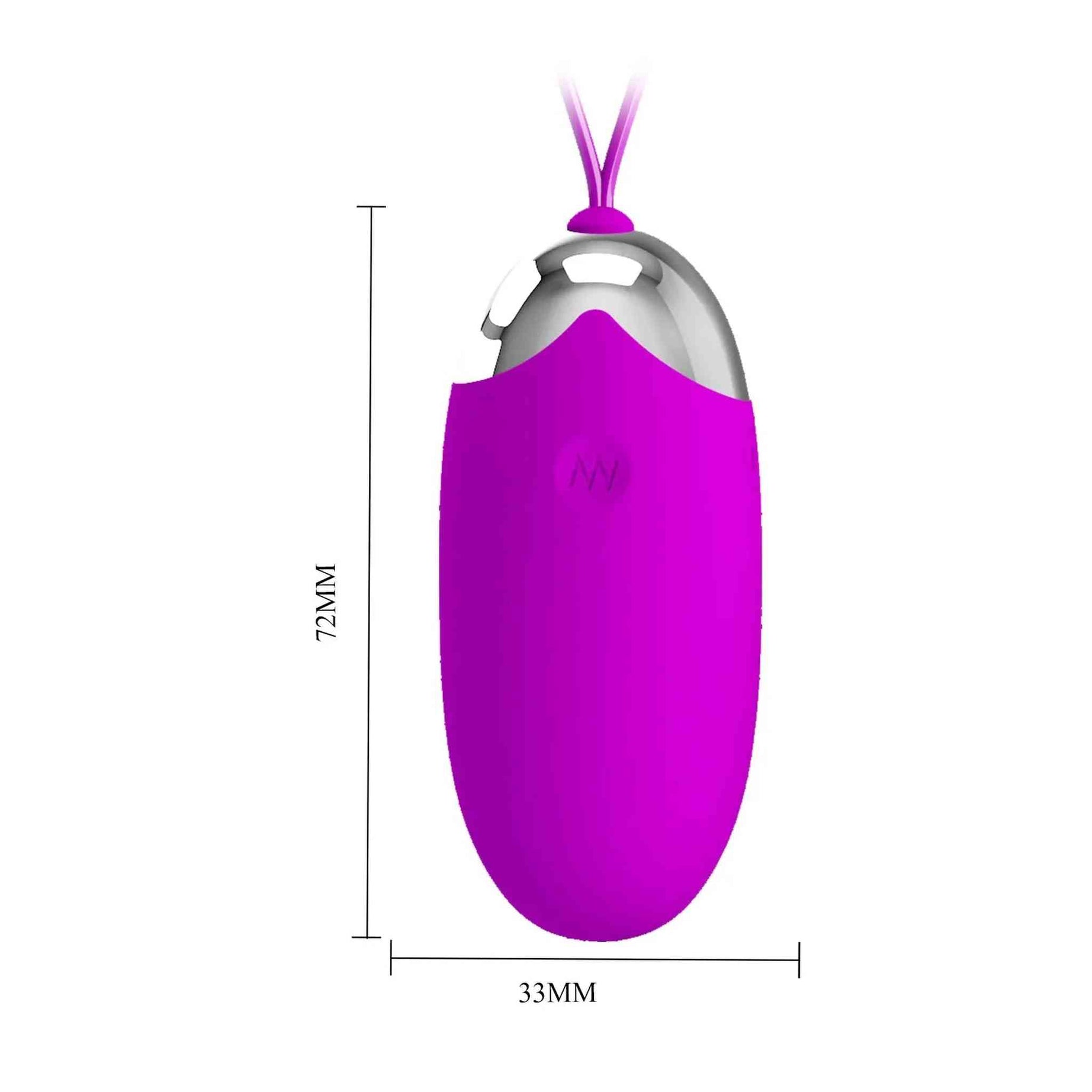 Berger Ovetto Vibrante Wireless con 12 modalità di vibrazione