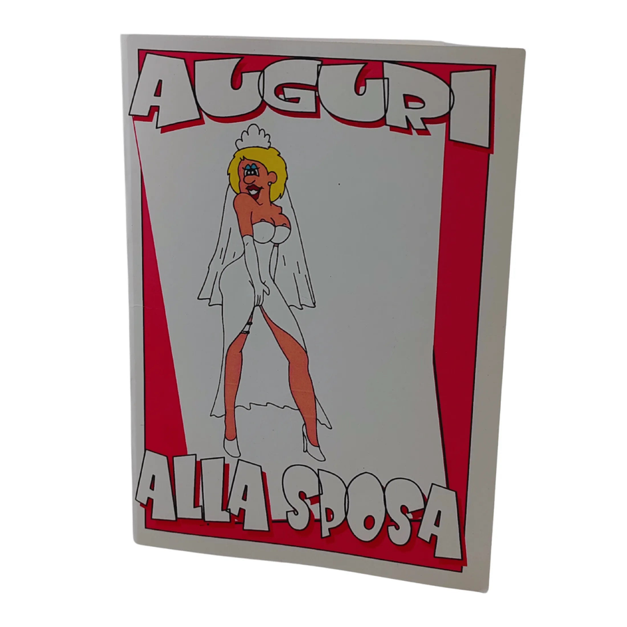 Grußkarte „Alles Gute zum Geburtstag der Braut...Super sexy“