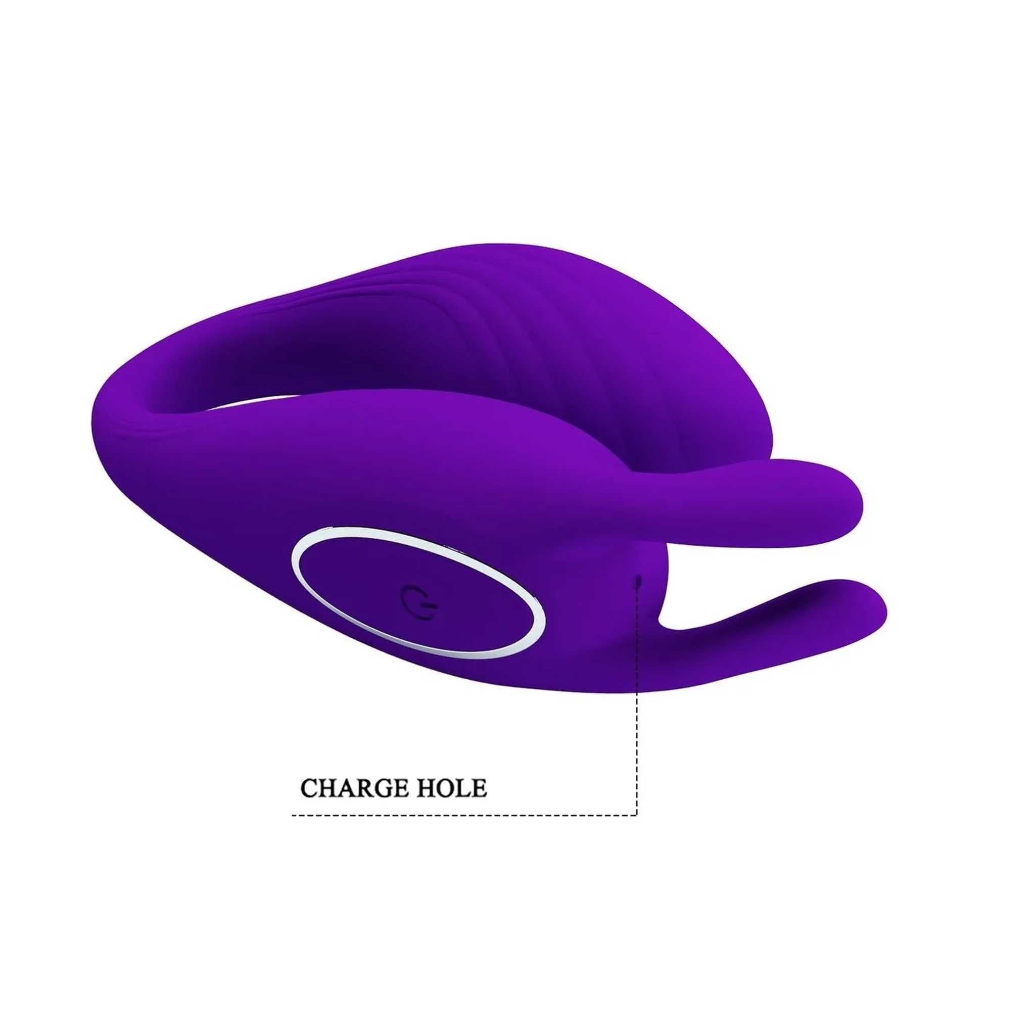 Bill Vibratore di coppia wireless con coniglietto clitorideo