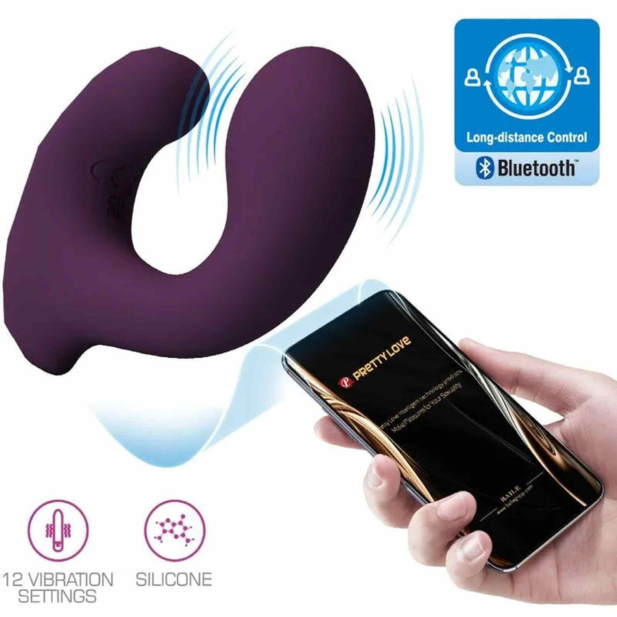 Billy Double Vibrator with Mobile APP Control