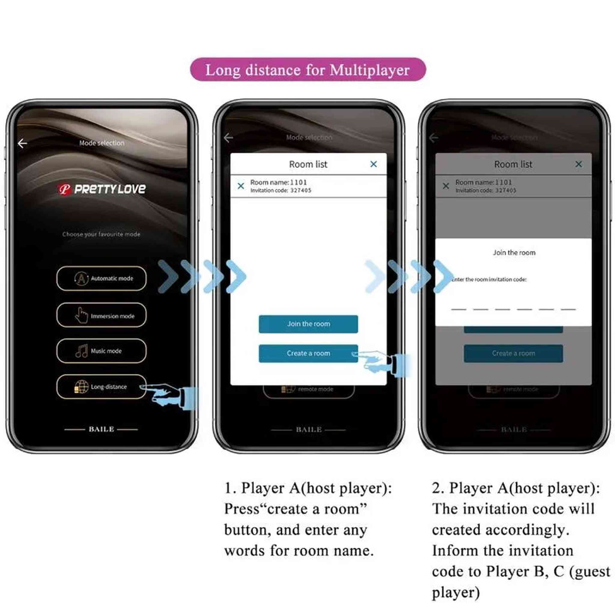 Billy Vibratore Doppio con Comando da APP Mobile