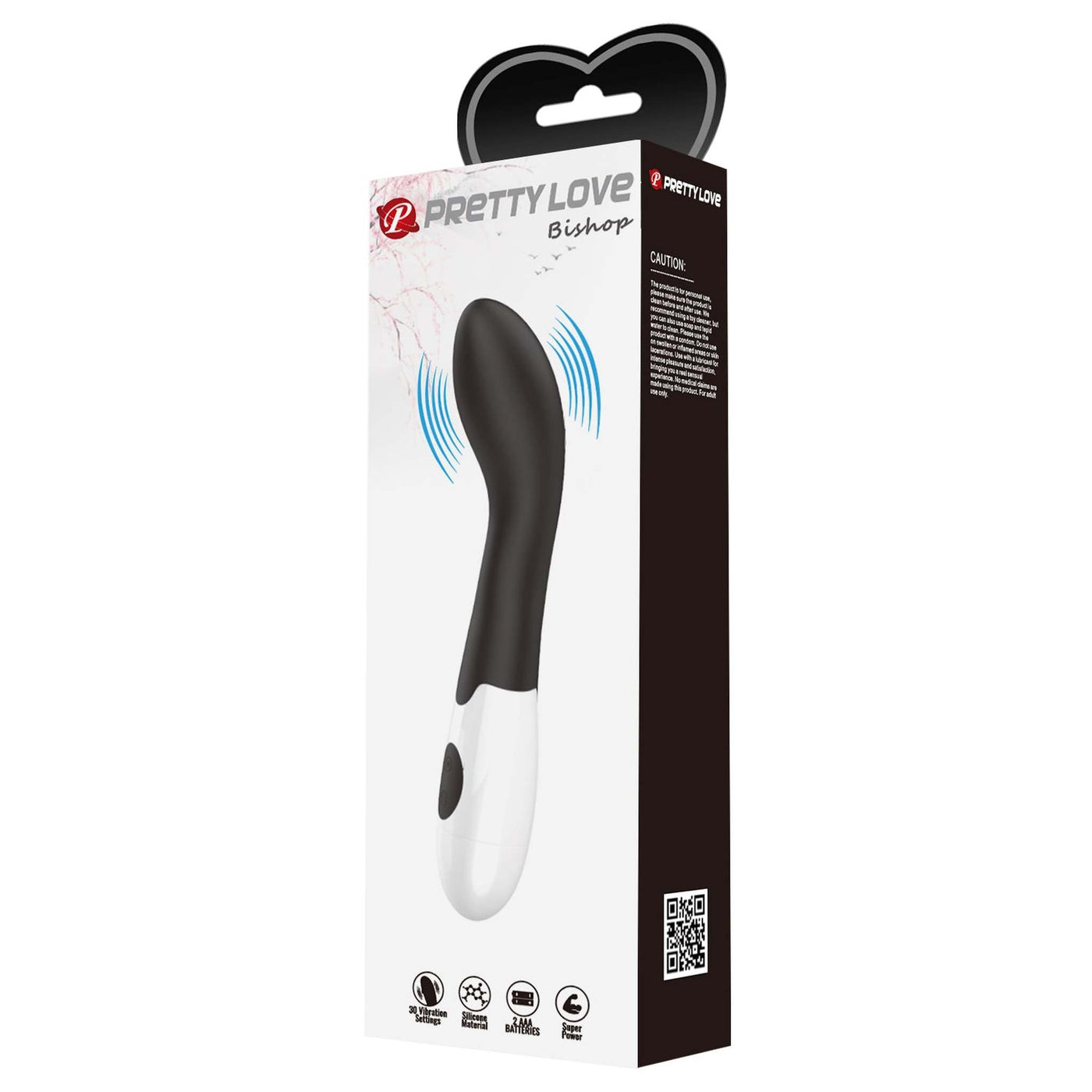 Bishop Vibratore Design Con 30 Vibrazioni Diverse