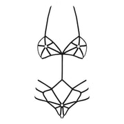 Body Intrecciato in Micro Straps