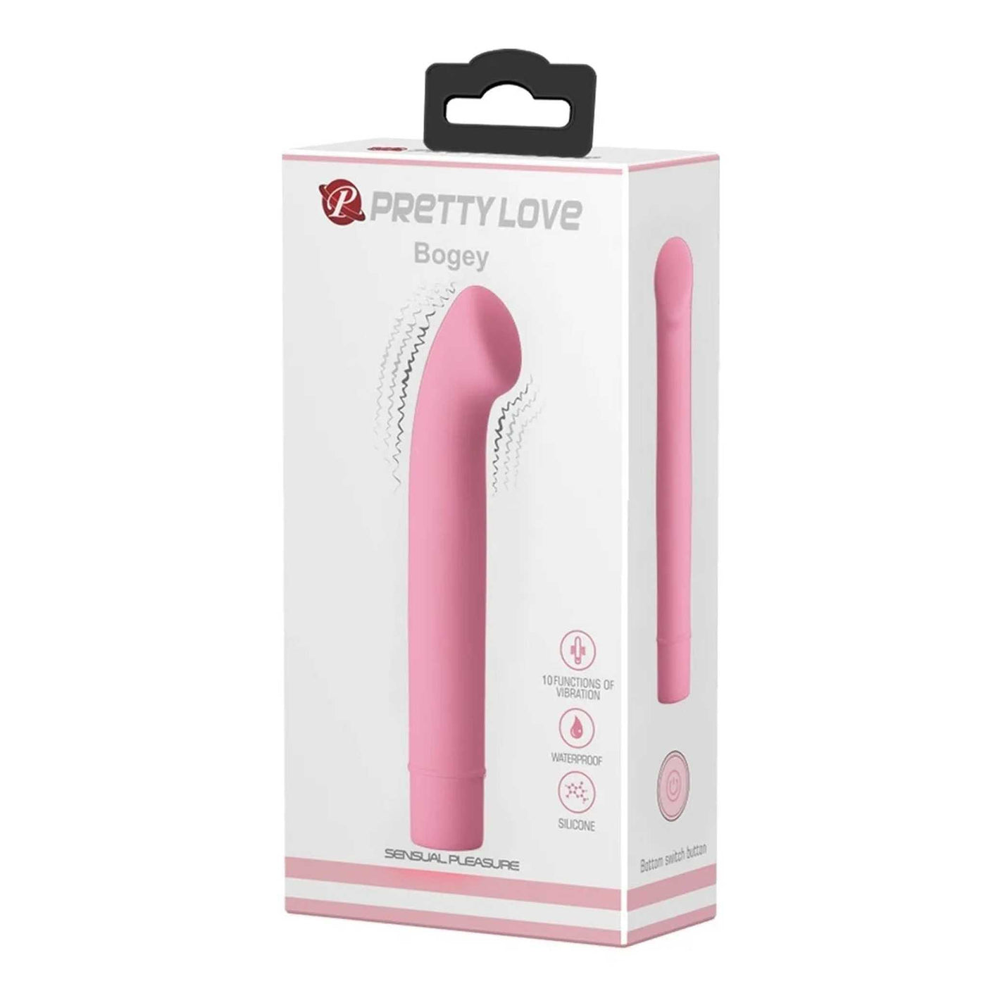 Bogey Vibratore Punto G in Siliconecon 10 diversevibrazioni