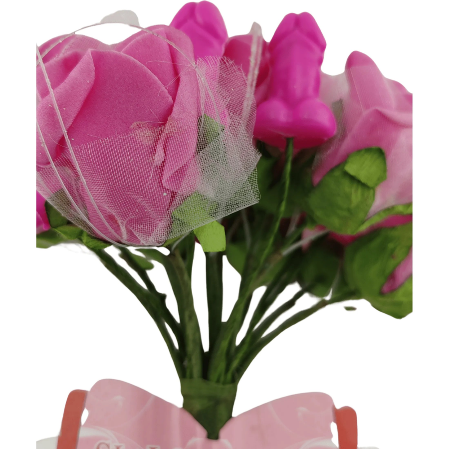 Bouquet con guisantes - Viola