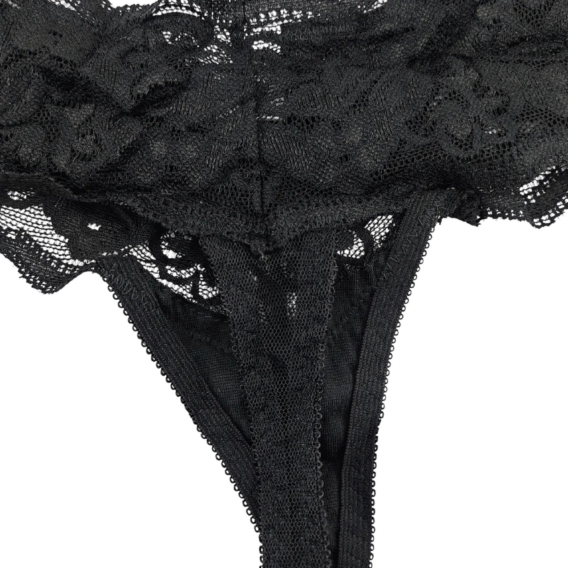Brasiliana nera in pizzo - Taglia L