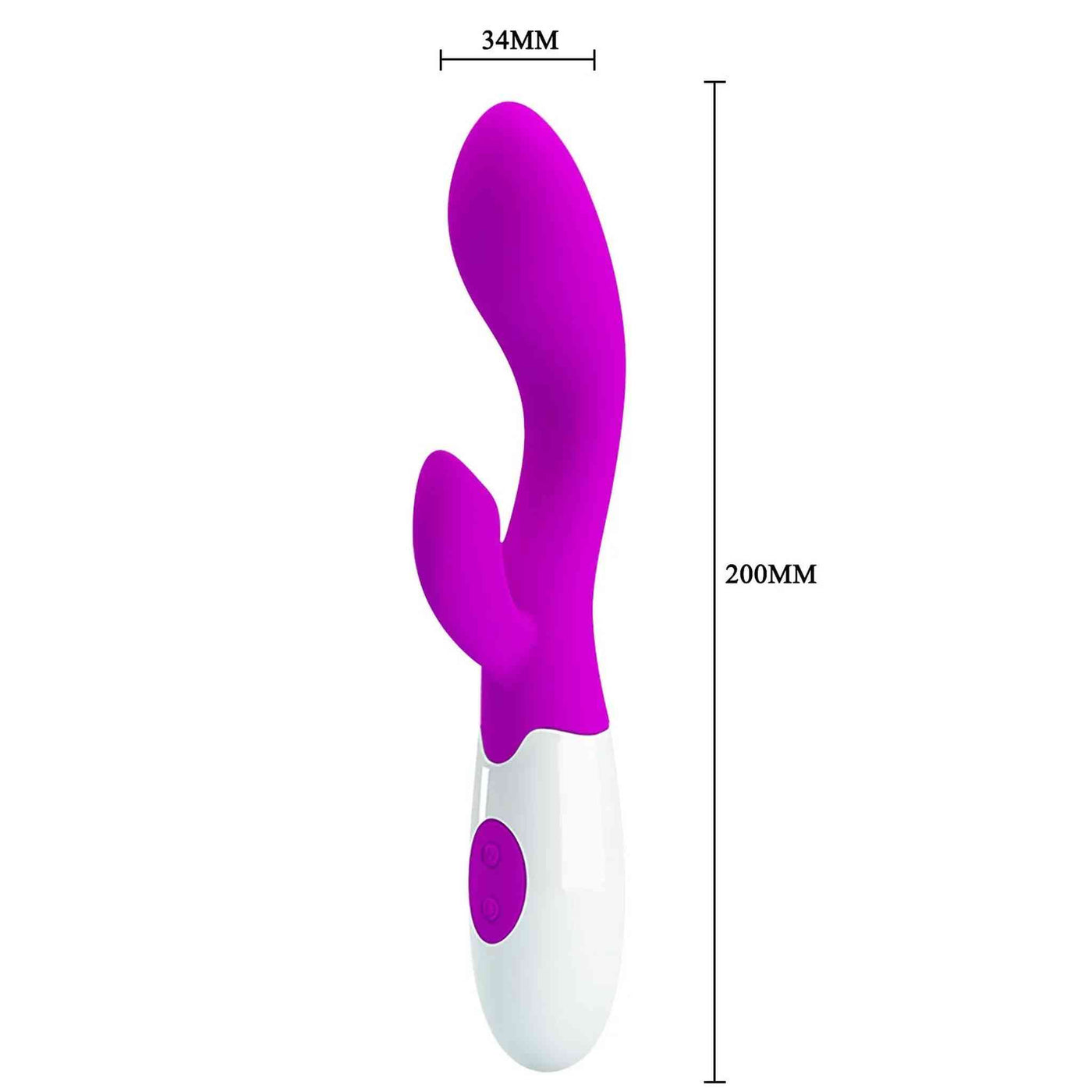 Brighty Vibratore Rabbit con 30 modalità di vibrazione