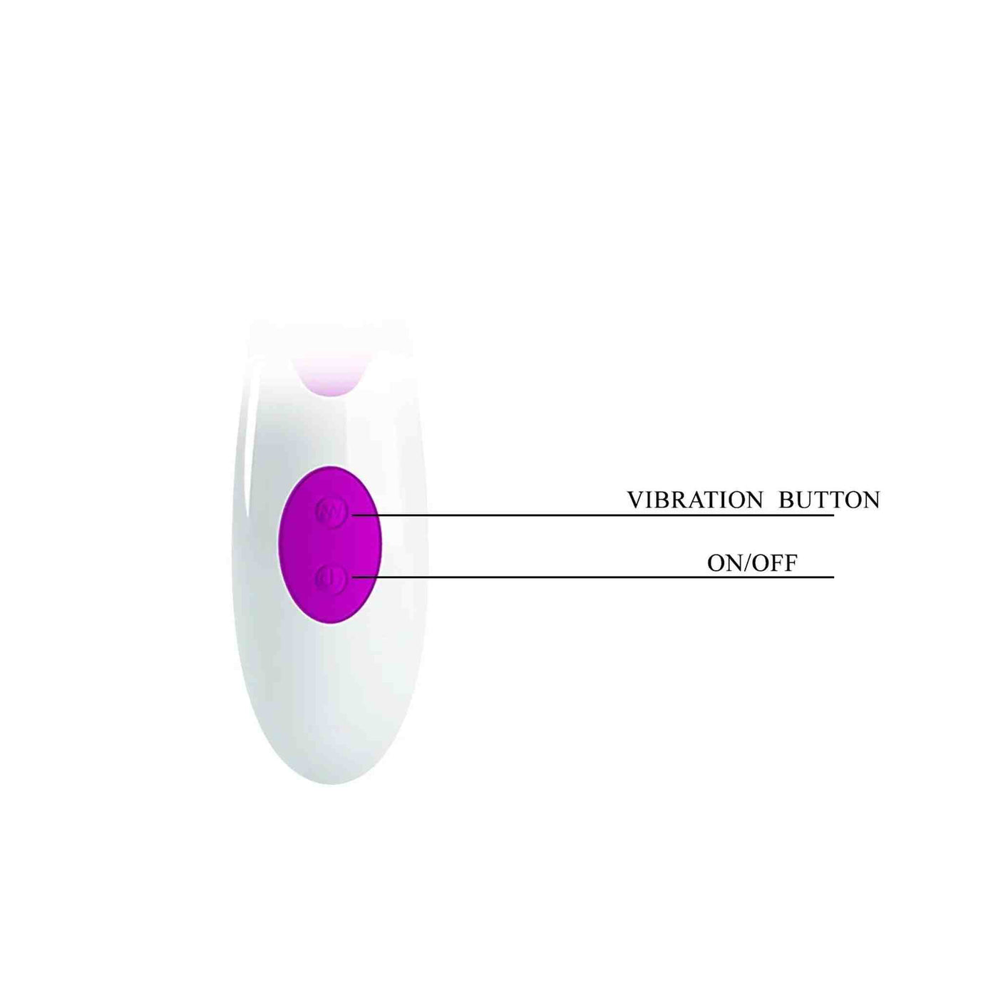 Brighty Vibratore Rabbit con 30 modalità di vibrazione