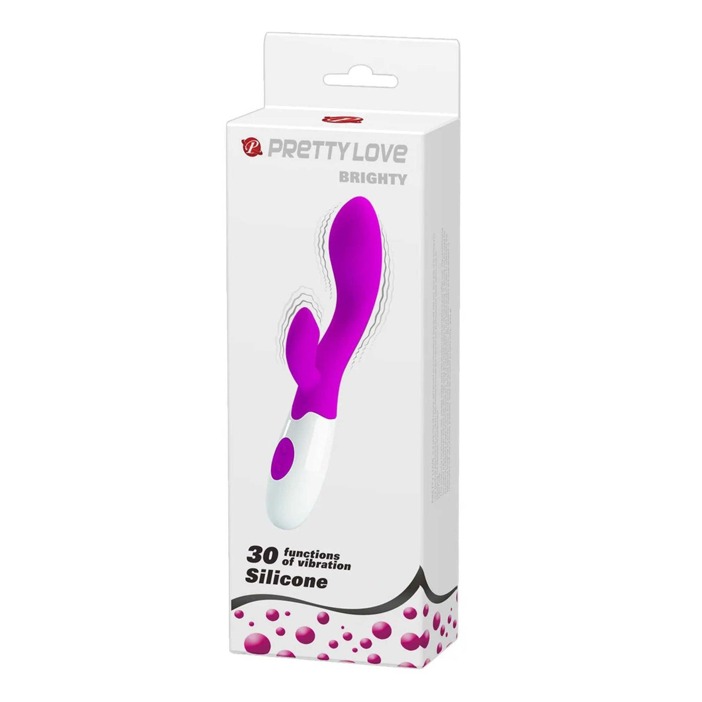 Brighty Vibratore Rabbit con 30 modalità di vibrazione