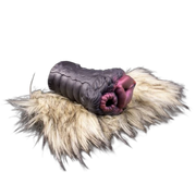 Bristle dog Furry Pussy Sex Toy Male Masturbators With Dual Channel