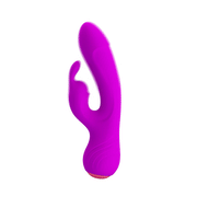 Broderick Vibratore Rabbit in Silicone con 12 modalità di vibrazione