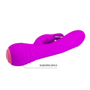 Broderick Vibratore Rabbit in Silicone con 12 modalità di vibrazione