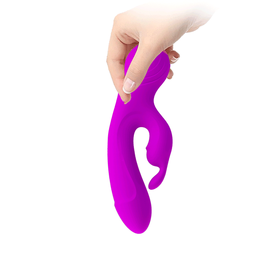 Broderick Silicone Rabbit Vibrator with 12 different vibration modes