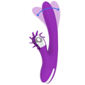Bunny Funny Up &amp; Down - Vibrator with up and down function and with oral sex clitoral stimulator