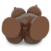 Busto Trans Marrone Con Seno Prosperoso