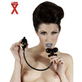 Inflatable Latex Butterfly Gag - Black