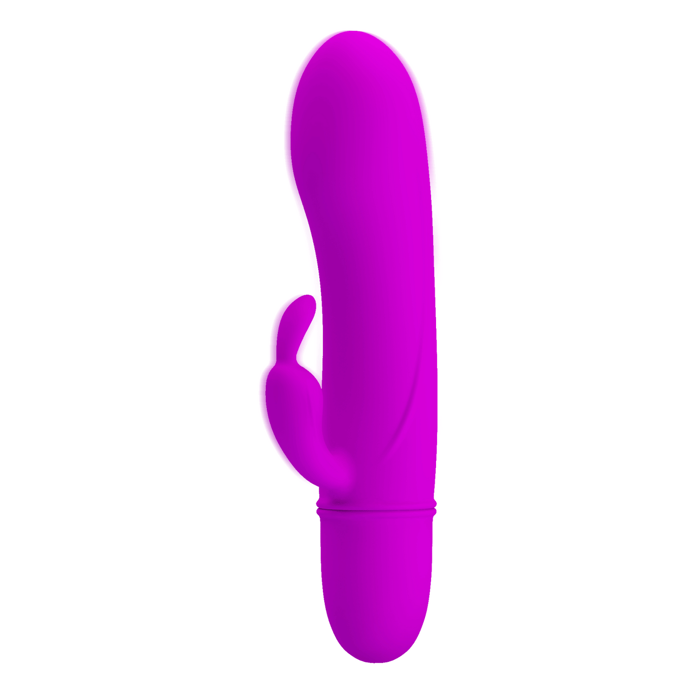 Conejo vibrador de mini silicona César con potentes 10 programas de vibración diferentes - Viola