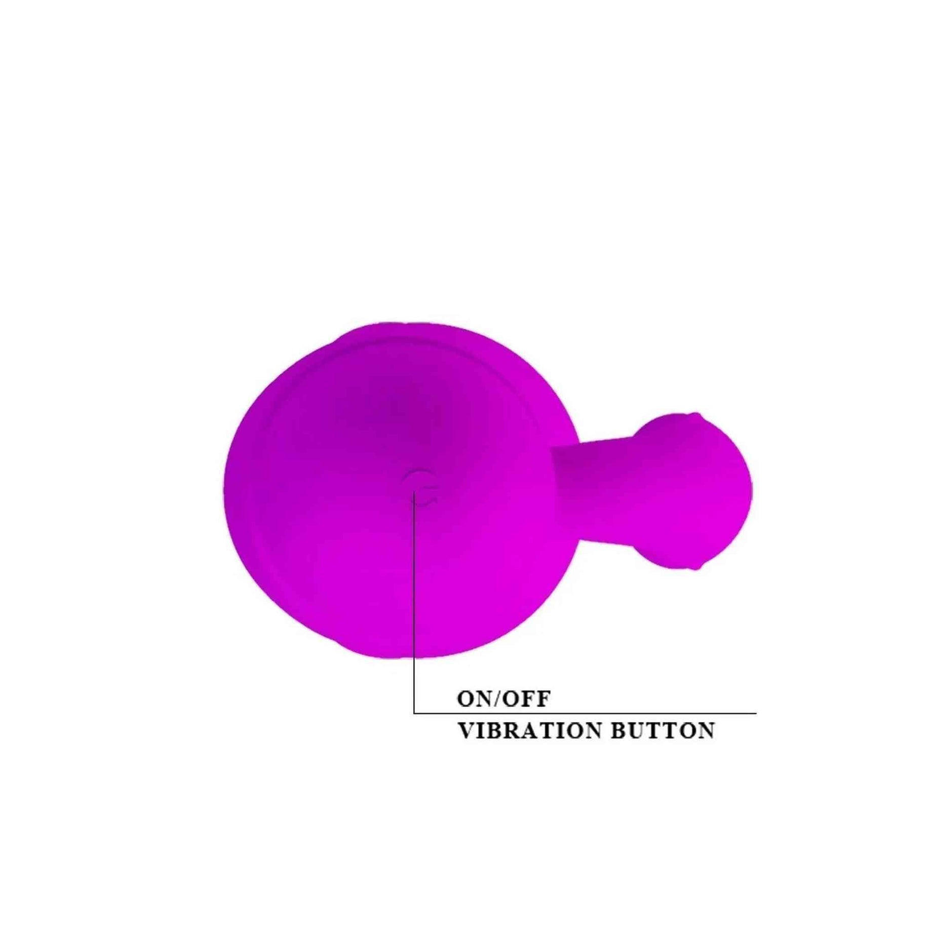 Caesar Mini Vibratore Rabbit in Silicone con 10 vibrazioni diverse